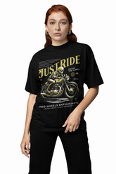 Just Ride Oversized T-Shirts